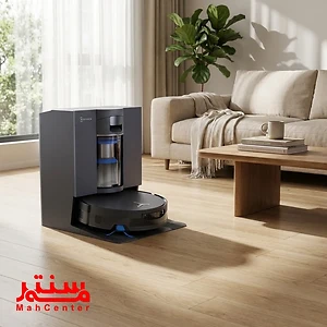 تصویر جارو رباتیک اکووکس مدل X12 Omni Cyclone در منزل